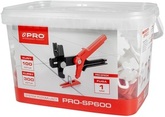 Leveling system PRO SP600 (300 clips and 100 wedges in a 5 l bucket)