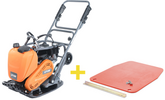 Single Direction Vibratory Plate Husqvarna LF100 Honda LAT (+ elastomer plate)