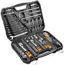 Zestaw kluczy nasadowych Neo Tools 08-667, 1/4″, 3/8″, 1/2″ (126 elementów)
