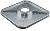 Catchshift 40/40 suction plate for e-Turtle grippers (40 x 40 cm, lifting capacity 255 kg)