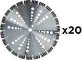 SET – Diamond blade Dr. Schulze SHARK 230 mm (20 pcs)