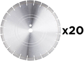SET – Diamond blade Dr. Schulze SHARK HARD 350 mm (20 pcs)