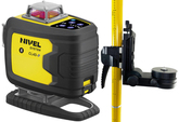 Multi-purpose cross laser Nivel System CL4D-P (+ expansion pole LP-36)