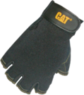 Rękawice Caterpillar Half Finger Reversed pigskin grain XL