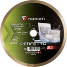 Tarcza diamentowa Ferrati  2in1 250 mm PERFETTO do ceramiki i kamienia