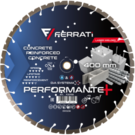 Tarcza diamentowa Ferrati tnąca 400mm DiA SYSTEMA PERFORMANTE PLUS