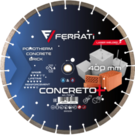Tarcza diamentowa Ferrati tnąca C3-W 400mm CONCRETO PLUS