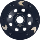 Frez talerzowy diamentowy Ferrati PCD-F 125mm PRESTIGIO PLUS