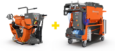 Śrutownica Husqvarna (Blastrac) 1-15DS (+odkurzacz DC 975)