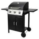 Gas grill, garden Velio ZEPHYRUS (enameled grate)