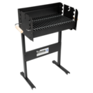 Charcoal, garden grill Velio LOGI (chrome grate)