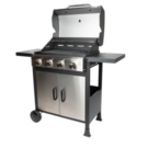 Gas grill, garden Velio MAGMA (cast iron grate)