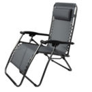 Leżak rozkładany Mingo BLISS COMFORT - Szary