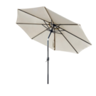 Parasol ogrodowy prosty Mingo UMBRA - Beżowy