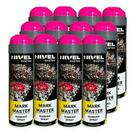 Farba w aerozolu Nivel System Mark Master (500 ml) (zestaw 12 sztuk) - Różowy