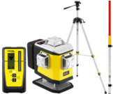 Multilaser krzyżowy Nivel System CL5R (+ statyw SJJ-M1 EX, czujnik RD800 Digital + łata LS-24), wiązka czerwona