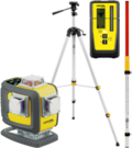Multilaser krzyżowy Nivel System CL4D-G (+ statyw SJJ-M1 EX, czujnik RD800 Digital + łata LS-24), wiązka zielona