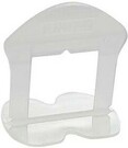 Leveling Clips for Tile System Bihui 1 mm (100 pcs, 3 - 18 mm)