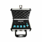 Bihui Core Drill Bit Set in Case, 5 pcs (6 mm / 8 mm / 10 mm / 12 mm + adapter M14 / Hex)