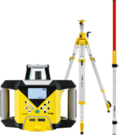 Niwelator laserowy Nivel System NL620G DIGITAL (+ statyw SJJ32, łata LS-24), wiązka zielona, zasięg 600 m