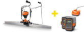 Vibrating screed (screed) Husqvarna BV 30i (2.4 m beam, 2x battery, charger)