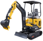 Minikoparka gąsienicowa 1600 kg Rino XR16 PRO X, Kubota D722