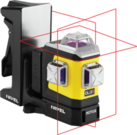 Zmotoryzowany laser krzyżowy Nivel System CLx3R MOTOR, wiązka czerwona