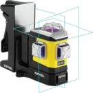 Zmotoryzowany laser krzyżowy Nivel System CLx3B MOTOR, wiązka niebieska