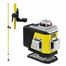 Multi-purpose cross laser Nivel System CL4V LCD (+ expansion pole LP-36)
