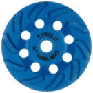 Tarcza szlifierska Tyrolit Standard DGU-Turbo 125 mm do betonu i kamienia naturalnego (szerokość 20 mm)