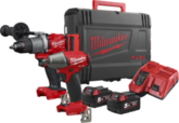 Zestaw combo Milwaukee M18 ONEPP2B2-502X Powerpack (+ 2x akumulator 5 Ah + ładowarka + walizka)