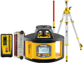 Niwelator laserowy Nivel System NL540 DIGITAL (+ statyw korbowy SJJ32 + łata LS-24 + czujnik LS-B110), wiązka czerwona, zasięg 500 m