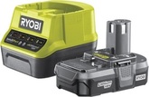 Battery 1.3 Ah and charger Ryobi RC18120-113