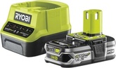 Battery 1.5 Ah and charger Ryobi RC18120-115