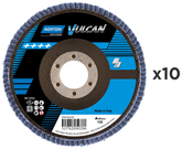 Tarcza ścierna listkowa 60 Norton Vulcan R842 125 x 22 mm (10 sztuk), do metalu i stali