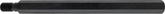 Extension drill bit for Husqvarna DM/DMS drill (500 mm)