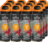 Orange spray paint Soppec FLUO TP 12 pcs.