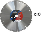 SET – Universal diamond blade Norton Vulcan Laser 350 mm (10 pcs + 1 free)