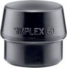 Wkładka Halder Simplex EH 3202 kompozycja gumy średnio-twarda 60 mm