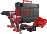 Zestaw combo Milwaukee M18 BLPP2A2-502X (+ 2x akumulator 5 Ah + ładowarka + walizka)