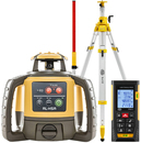 Laser level Topcon RL-H5A (+ cranked tripod, + laser stave, + distance meter)