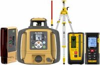 Laser level Topcon RL-SV2S DIGITAL (+ craked tripod, + laser stave, + distance meter, + LS-B10 laser sensor)