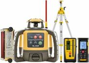 Laser level Topcon RL-H5A Digital (+ cranked tripod, + laser stave, + distance meter, + LS-B110 laser sensor)