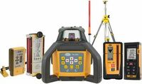 Laser level Nivel System NL600 Digital (+ cranked tripod, + laser stave, + distance meter, + LS-B110W PRO laser sensor)