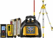 Laser level Nivel System NL600 Digital (+ cranked tripod, + laser stave, + distance meter, + 2x LS-B110W laser sensor)