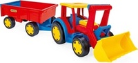 Tractor Gigant with shovel and trailer Wader for children