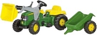 John Deere pedal tractor with trailer Rolly Toys