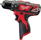 Wiertarko-wkrętarka udarowa Milwaukee M12 BPD-0