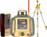 Laser level Topcon RL-H4C (+ tripod, + laser stave, + LS-B10 laser sensor)