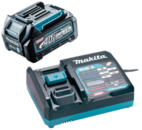 Battery 4 Ah with charger Makita BL4040 Max XGT